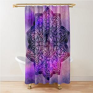 Zeds Dead Mandala Purple Shower Curtain