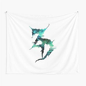 Zeds Dead Green Galaxy Tapestry