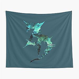 Zeds Dead Green Galaxy  Tapestry