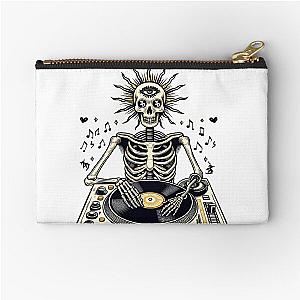 Zeds Dead Skeleton Edm Zipper Pouch