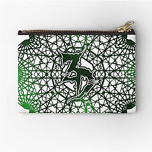 Zeds Dead Mandala Green Zipper Pouch