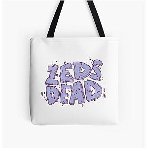 Zeds Dead Merch Zeds Dead Logo All Over Print Tote Bag