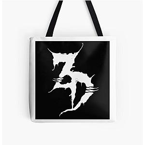 Zeds Dead "ZD" Logo All Over Print Tote Bag