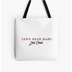 RED: Zeds Dead Baby. Zeds Dead.  All Over Print Tote Bag