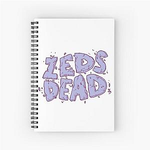 Zeds Dead Merch Zeds Dead Logo Spiral Notebook