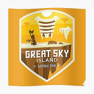 Great Sky Island National Park Poster RB1608