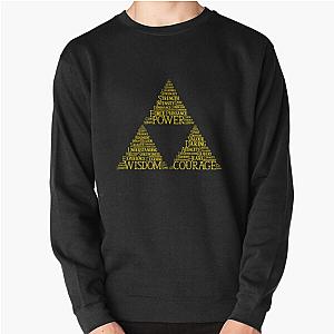 Black Synonymous Pullover Sweatshirt RB1608