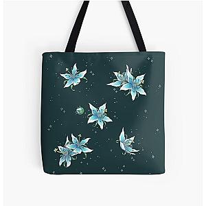 Silent Princess pattern All Over Print Tote Bag RB1608