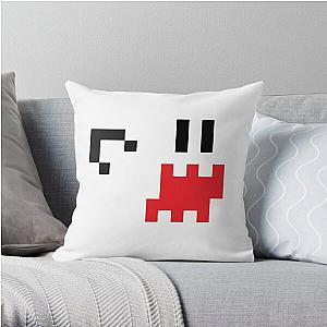 8 BIT GHOST Throw Pillow RB1608