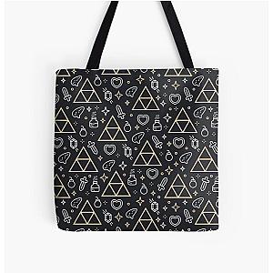 Triforce Pattern All Over Print Tote Bag RB1608