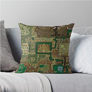 LttP: Dark World Map Throw Pillow RB1608