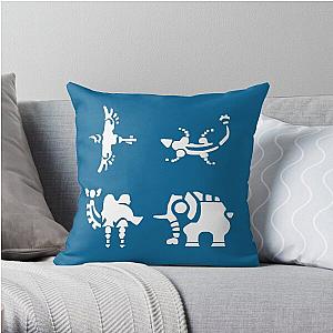 Divine Beasts Throw Pillow RB1608