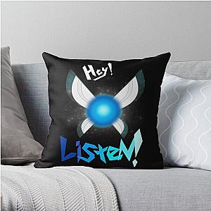 Hey! Listen! Throw Pillow RB1608