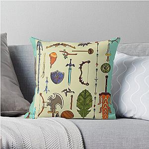 Zelda Breath of the Wild It’s Dangerous to Go Alone Throw Pillow RB1608