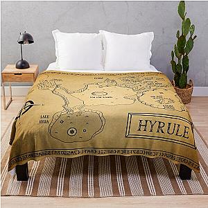 Hyrule Map  OOT Throw Blanket RB1608