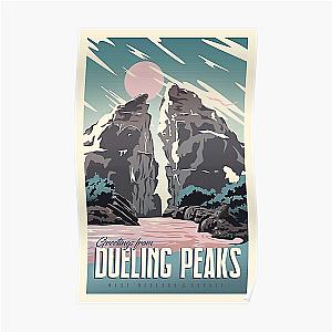 Greetings from Dueling Peaks Poster RB1608