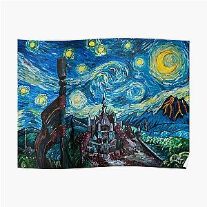 Starry Night Over the Castle Poster RB1608