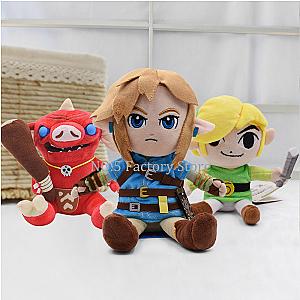 20cm The Legend Of Zelda Link Red Bokoblin Set 3pcs Cartoon Soft Stuffed Toys Plush