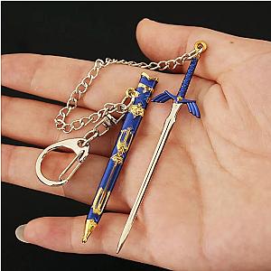 Legend of Zeldas Link Master Sword Model Keychain