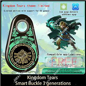The Legend Of Zelda Tears of the King Limited Pattern Bluetooth Keychain