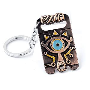 Vintage Legend of Zeldas Breath of the Wild Sheikah Eye Sign Keychain