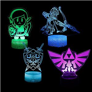 Cartoon Zelda Breath of the Wild 3D Led Lamp Night Lights