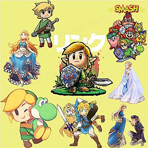 The Legend of Zelda Game Iron-on Transfers for Clothing Patches