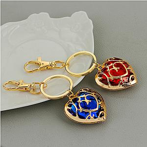The Legend of Zelda Breath of The Wild Heart Keychains
