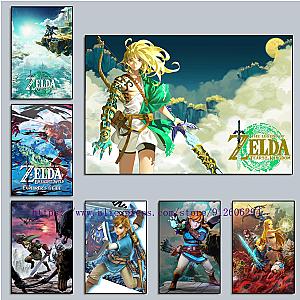 The Legend Of Zelda Tears of the Kingdom Game Posters