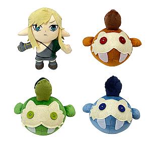 20cm Legend Of Zelda Sand Seal and Link Set 4pcs Plush