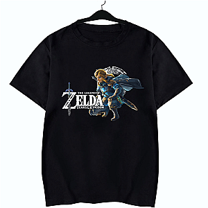 Zelda Characters The Link Legend Game Printed Pattern T-shirt