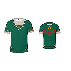 Zelda Game Symbol 3D Printing Kids T-Shirts