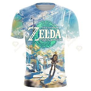 Zelda Game Tear Of The Kingdom 3D Print T-Shirt