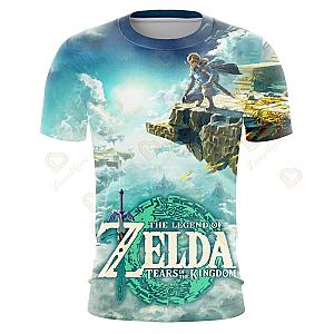 Zelda Game Oversize 3D Graphic Print T-Shirt