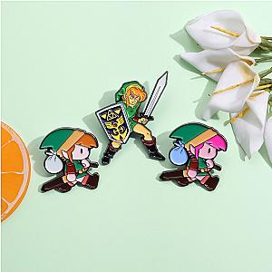 The Link Legend Of Zelda Adventure Games Character Enamel Pins