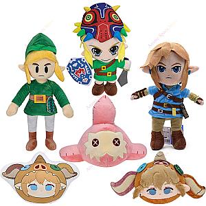 18-38cm The Legend Of Zelda Breath of the Wild Set 6pcs Plush