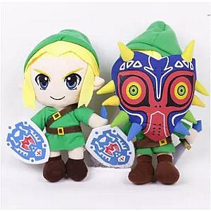 25cm The Legend Of Zelda Link with Removable Majora Mask Set Plush