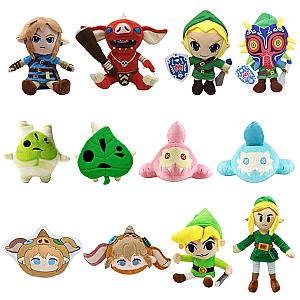 18-38cm Set 12pcs The Legend of Zelda Bokoblin Elf Seed Man Korok Link Plush