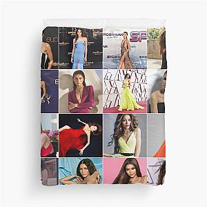 Zendaya Photo Collage Art Duvet Cover