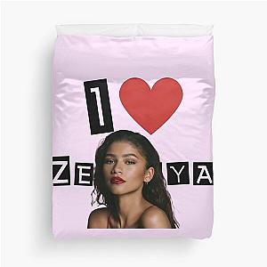 I heart Zendaya Duvet Cover