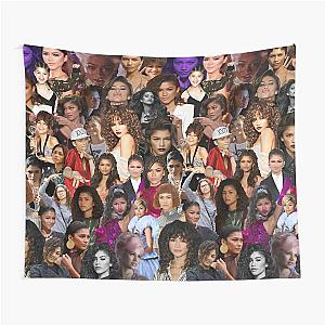 Zendaya Collage Tapestry