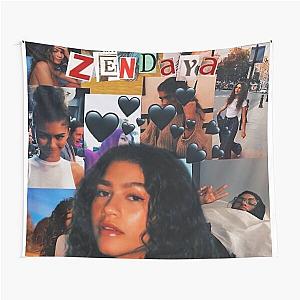 Zendaya Collage FWW Tapestry