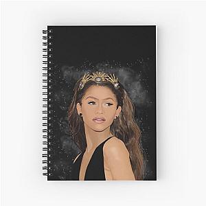 Smoky Zendaya Digital Drawing Spiral Notebook