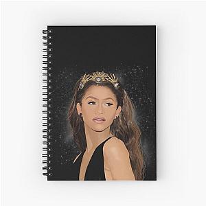 Zendaya Digital Drawing Smoke Spiral Notebook