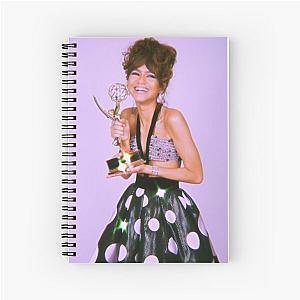 zendaya emmy award Spiral Notebook