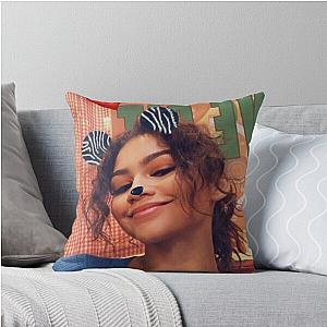 SNAP FILTER Zendaya Throw Pillow