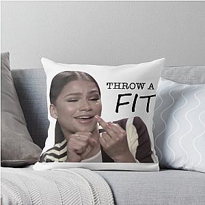 Zendaya Throws a Fit Throw Pillow