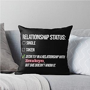 Relationship with Zendaya Throw Pillow