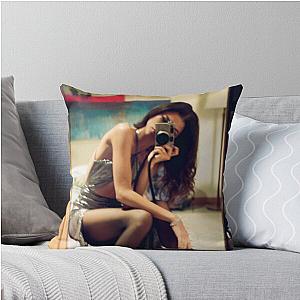 Zendaya in Malcolm and Marie Dress Throw Pillow