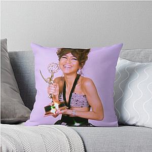 Zendaya Emmy Award Throw Pillow